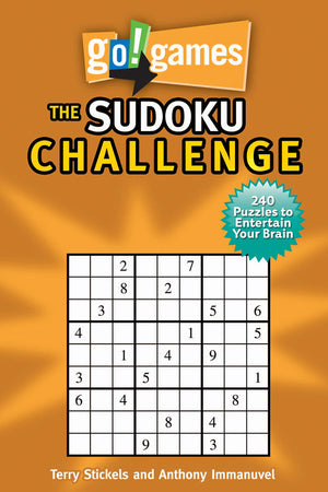 go!games The Sudoku Challenge book cover image