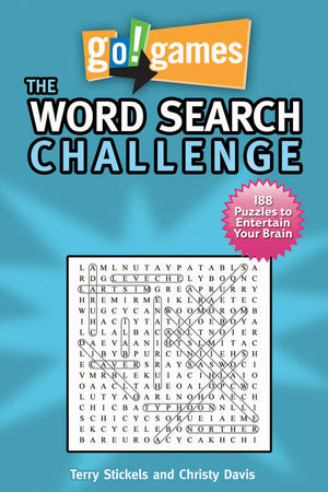 go!games The Word Search Challenge book cover image