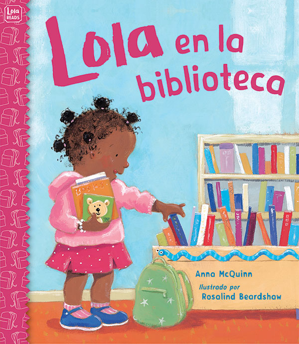 Lola en la biblioteca