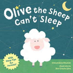 Olive the Sheep Can't Sleep book cover