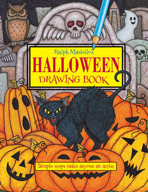 Halloween Sketch Book for Kids: Brown Boo Large Drawing Paper with 80 Pages  (8.5 x 11) (Paperback) 