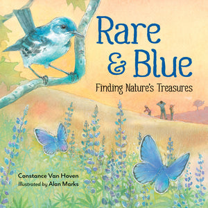 Rare and Blue book cover
