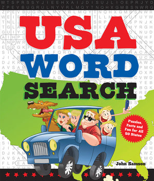 USA Word Search book cover