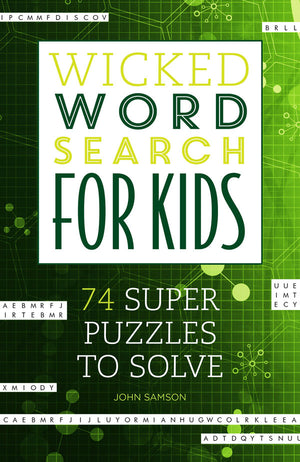Wicked Word Search for Kids book cover
